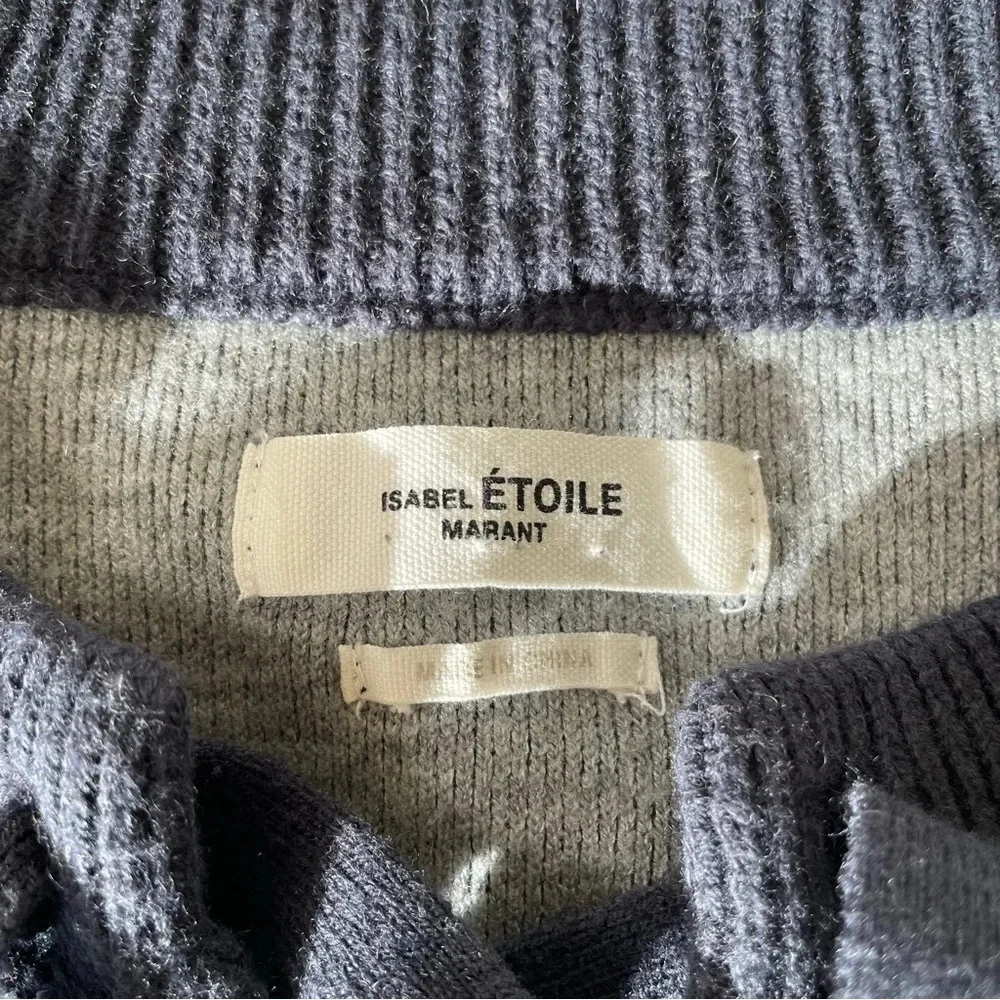 Isabel Marant Etoile Dark Midnight Kaylyn Sweater Size 42 - Picture 4 of 9